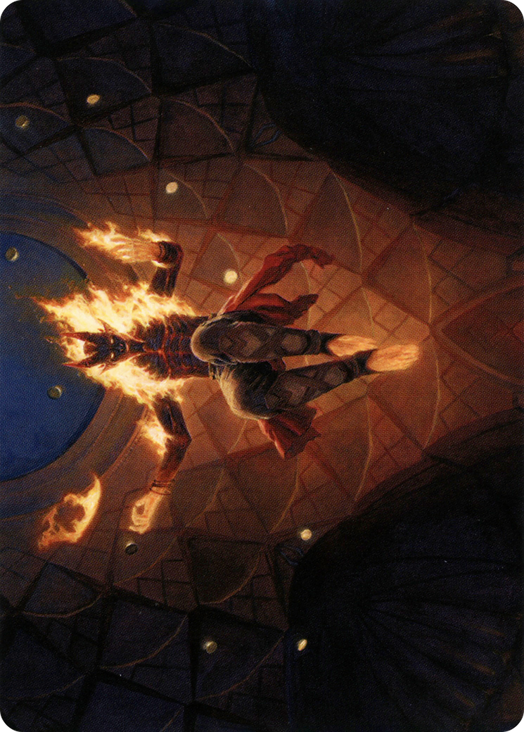 Yusri, Fortune's Flame Art Card [Modern Horizons 2 Art Series] | Good Games Cannington