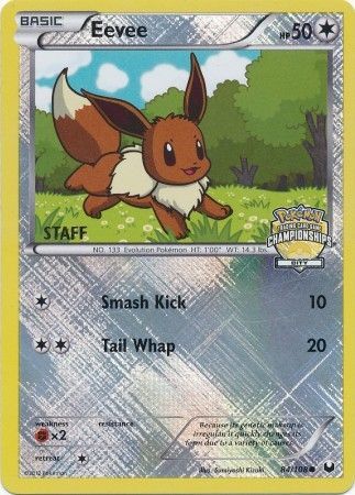 Eevee (84/108) (City Championship Staff) [League & Championship Cards] | Good Games Cannington