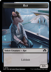 Eldrazi Spawn // Rat Double-Sided Token [Modern Horizons 3 Tokens] | Good Games Cannington