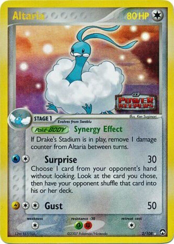 Altaria (2/108) (Stamped) [EX: Power Keepers] | Good Games Cannington