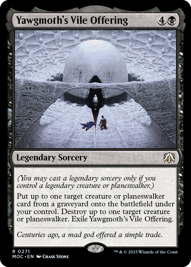 Yawgmoth's Vile Offering [March of the Machine Commander] | Good Games Cannington
