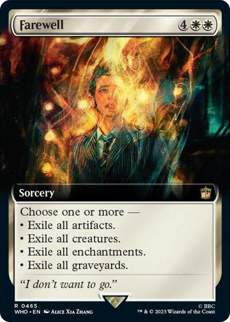Farewell (Extended Art) [Doctor Who] | Good Games Cannington
