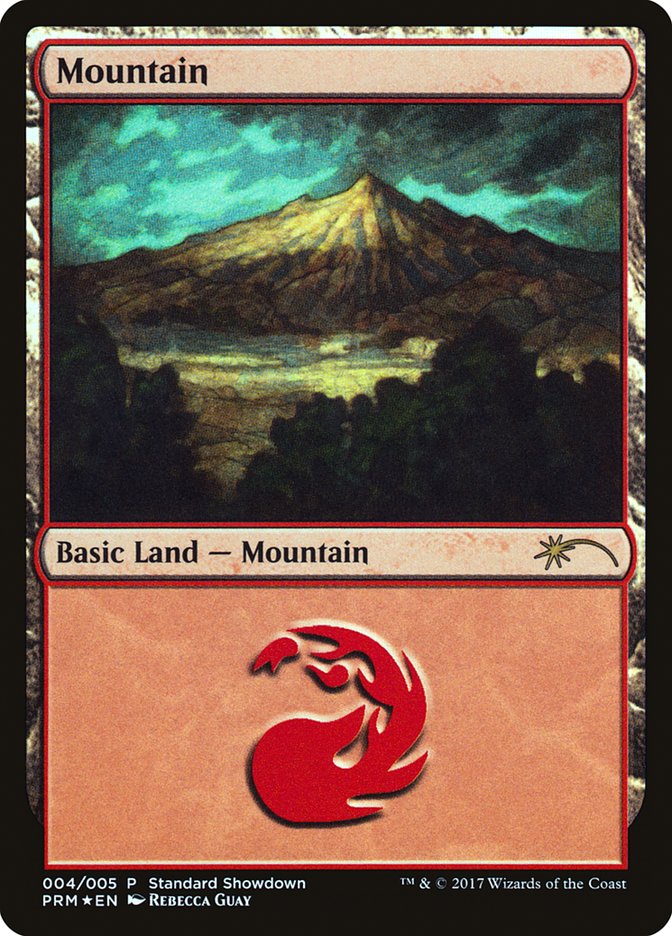 Mountain (Rebecca Guay) [Standard Showdown Promos] | Good Games Cannington