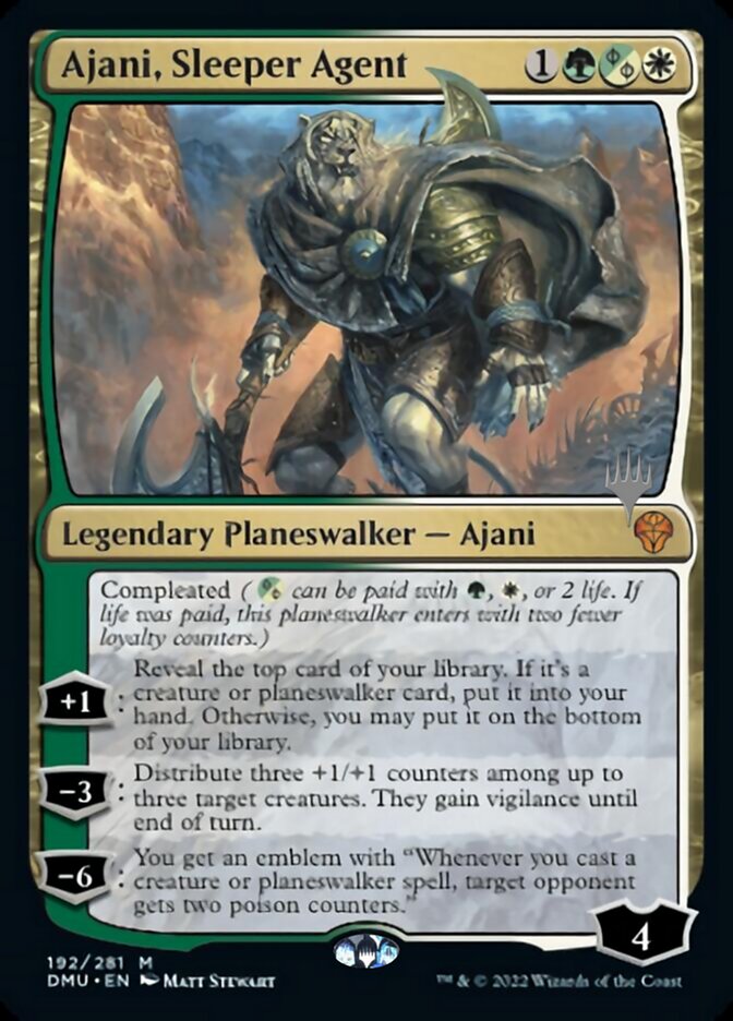 Ajani, Sleeper Agent (Promo Pack) [Dominaria United Promos] | Good Games Cannington