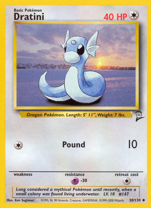 Dratini (38/130) [Base Set 2] | Good Games Cannington
