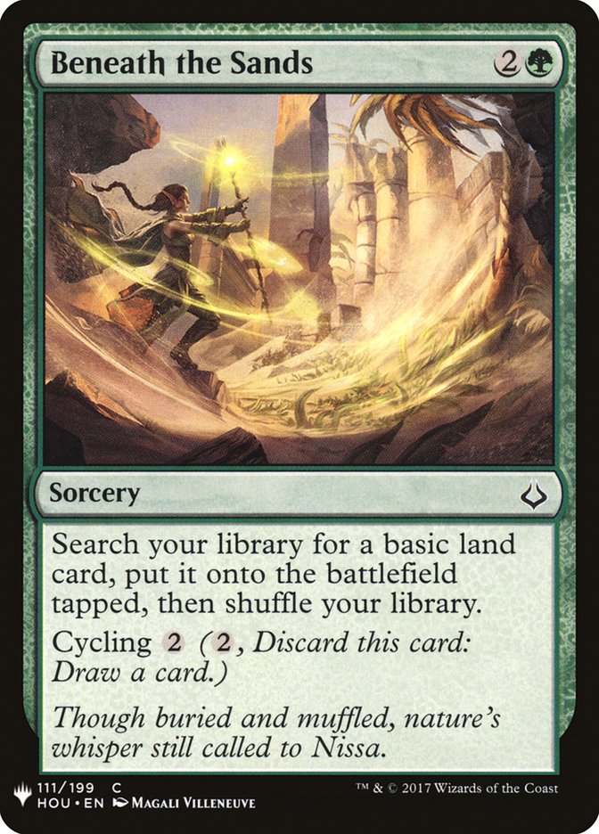 Beneath the Sands [Mystery Booster] | Good Games Cannington