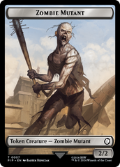 Energy Reserve // Zombie Mutant Double-Sided Token [Fallout Tokens] | Good Games Cannington