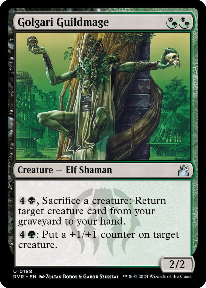 Golgari Guildmage 188 (Ravnica Remastered)  - Foil | Good Games Cannington