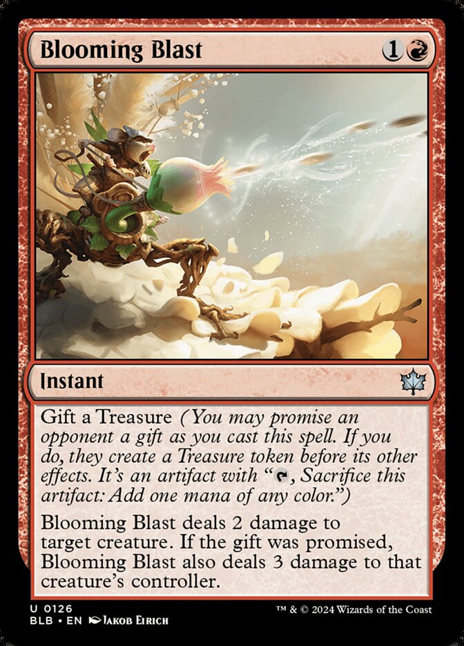 Blooming Blast 126 (Bloomburrow)  - Foil | Good Games Cannington