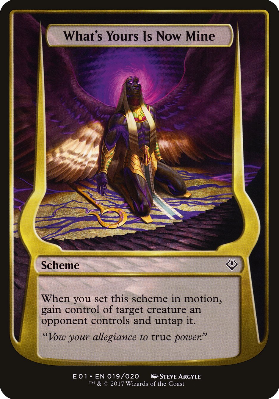 What's Yours Is Now Mine (Schemes) [Archenemy: Nicol Bolas Schemes] | Good Games Cannington