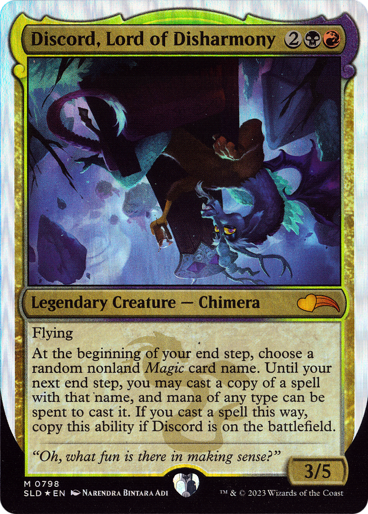 Discord, Lord of Disharmony [Secret Lair Drop Series] | Good Games Cannington