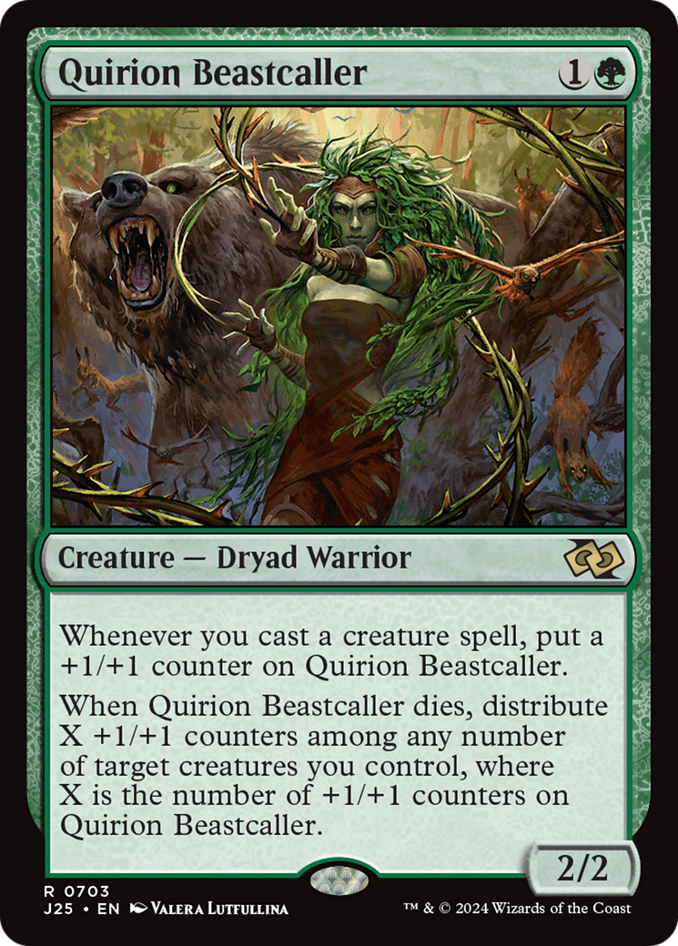 Quirion Beastcaller [Foundations Jumpstart] | Good Games Cannington