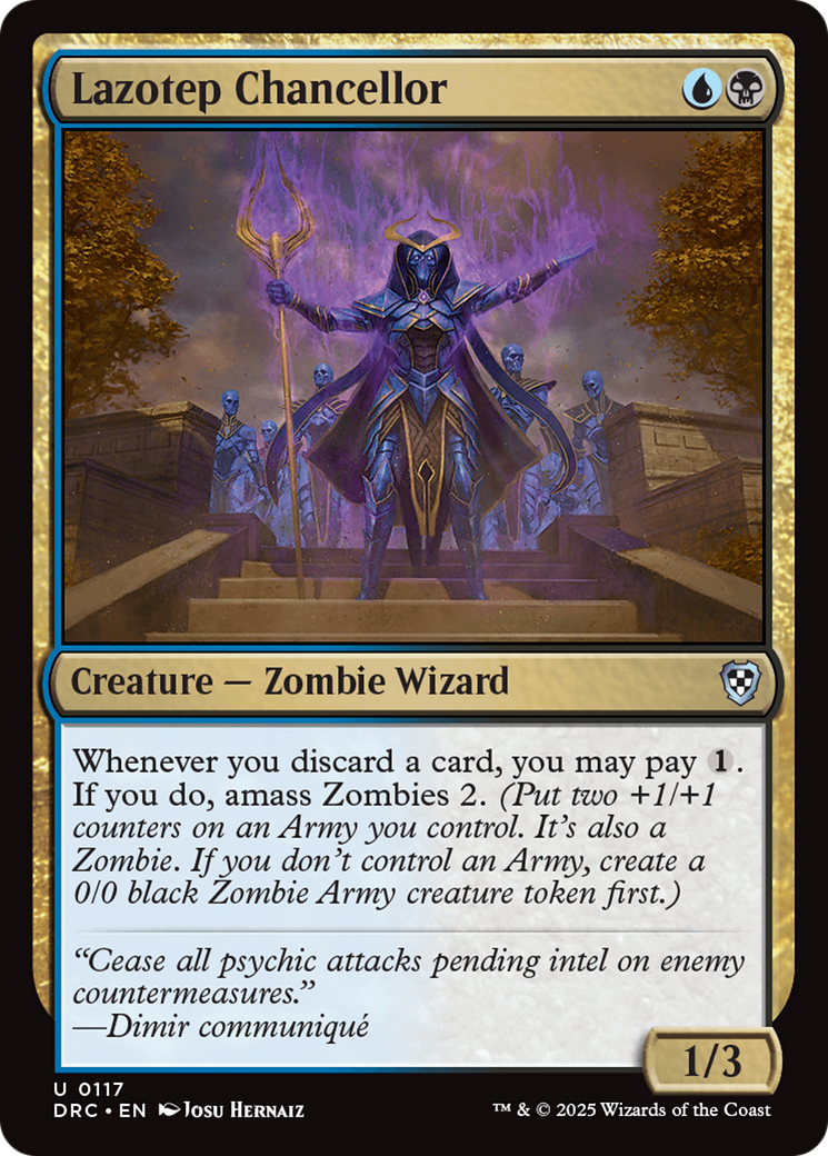 Lazotep Chancellor [Aetherdrift Commander] | Good Games Cannington