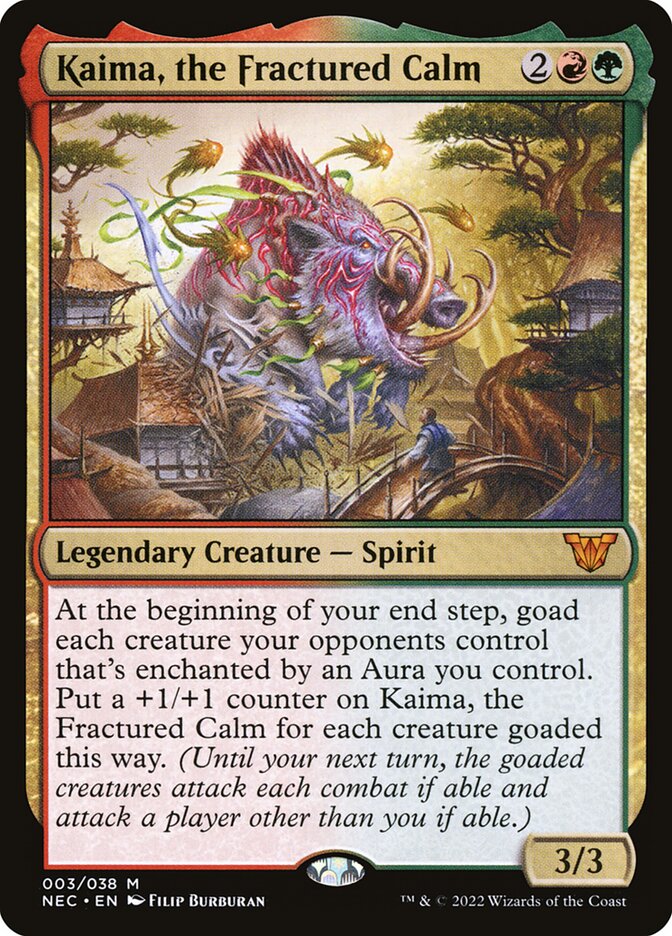 Kaima, the Fractured Calm 3/38 (Commander: Kamigawa: Neon Dynasty)  | Good Games Cannington