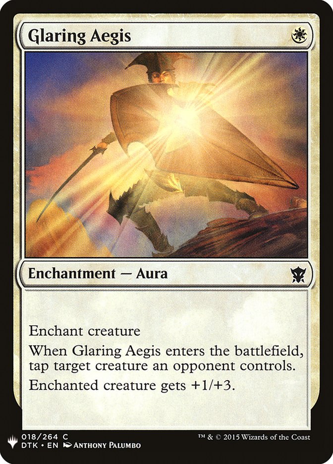 Glaring Aegis [Mystery Booster] | Good Games Cannington
