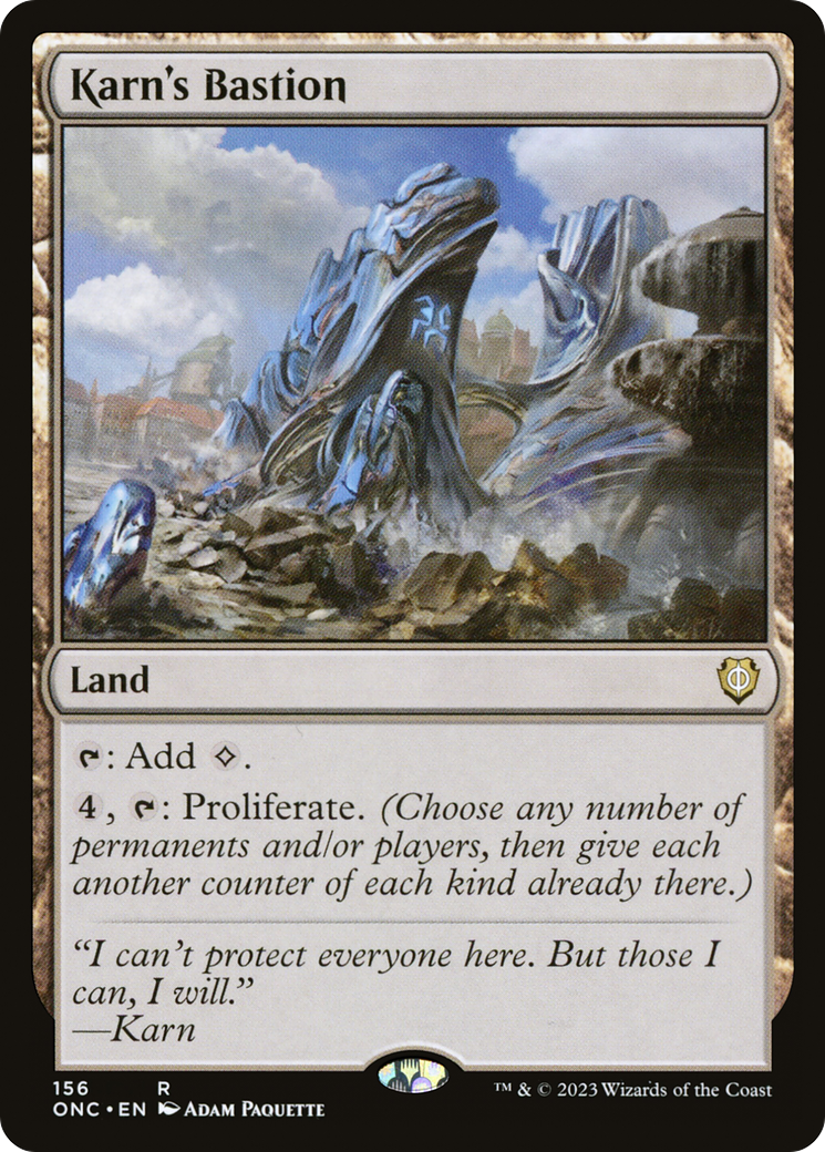 Karn's Bastion [Phyrexia: All Will Be One Commander] | Good Games Cannington
