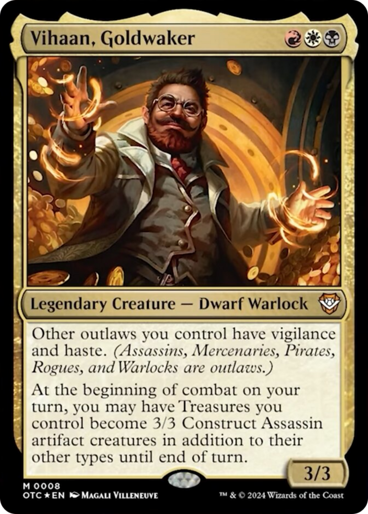 Vihaan, Goldwaker [Outlaws of Thunder Junction Commander] | Good Games Cannington