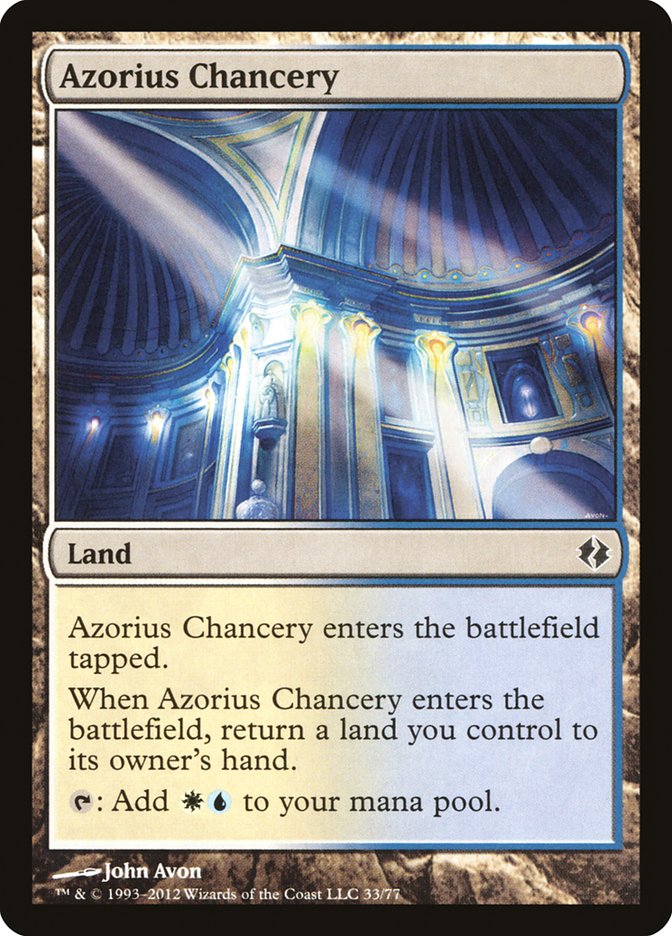 Azorius Chancery [Duel Decks: Venser vs. Koth] | Good Games Cannington
