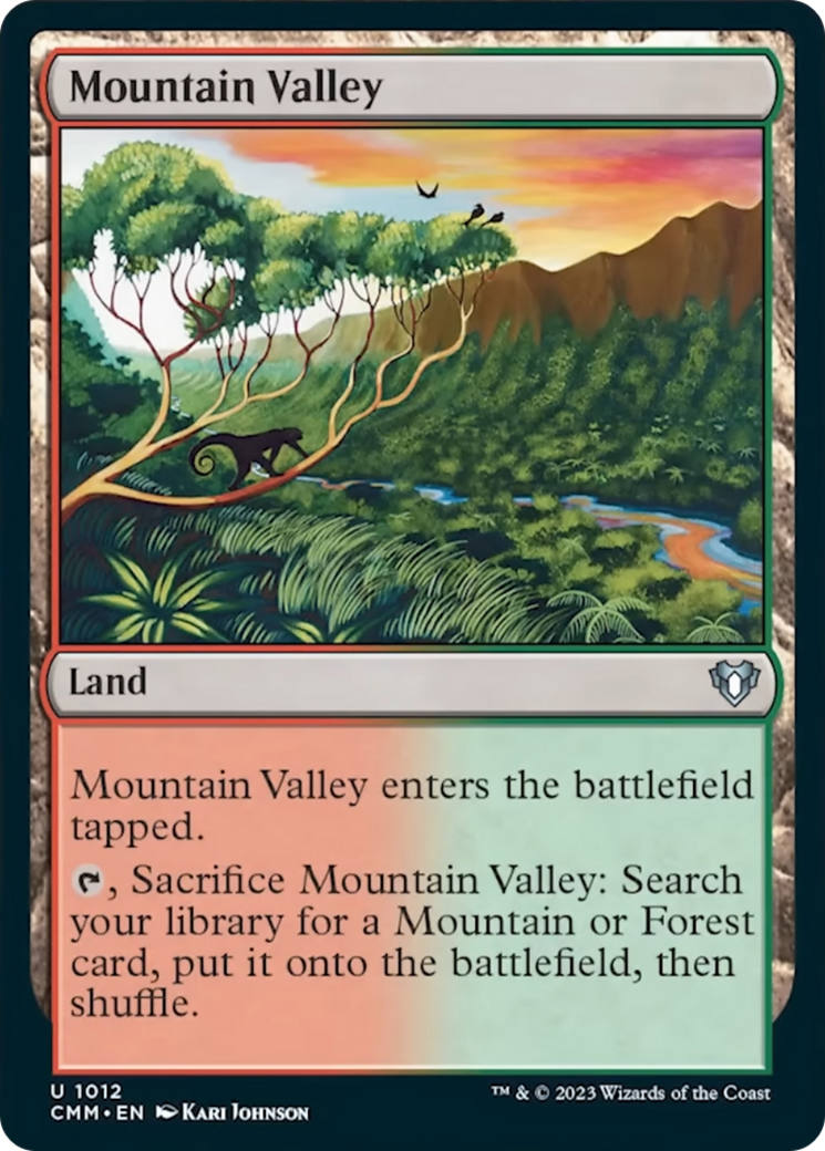 Mountain Valley [Commander Masters] | Good Games Cannington