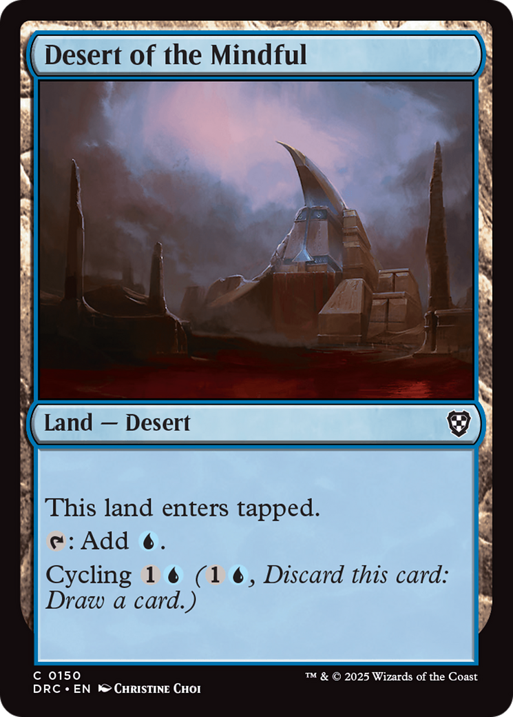 Desert of the Mindful [Aetherdrift Commander] | Good Games Cannington