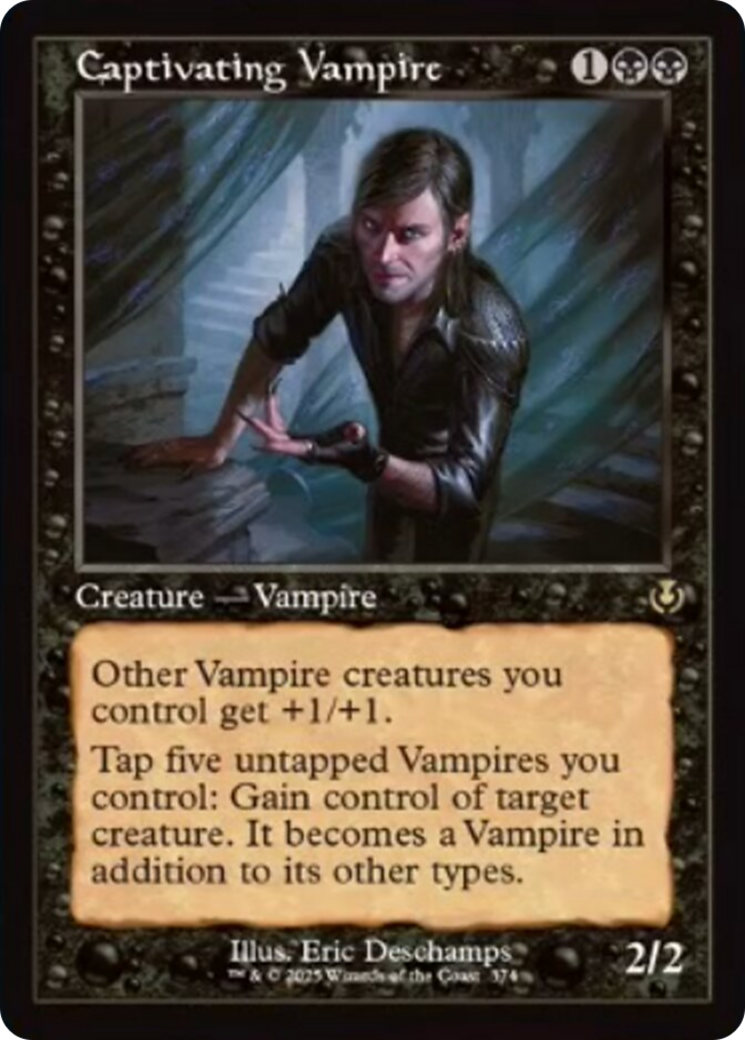 Captivating Vampire (Retro Frame) [Innistrad Remastered] | Good Games Cannington