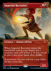 Imperial Recruiter (Borderless Alternate Art) [Modern Horizons 2] | Good Games Cannington