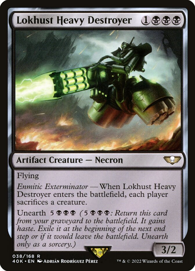 Lokhust Heavy Destroyer 38 (Universes Beyond: Warhammer 40,000)  | Good Games Cannington