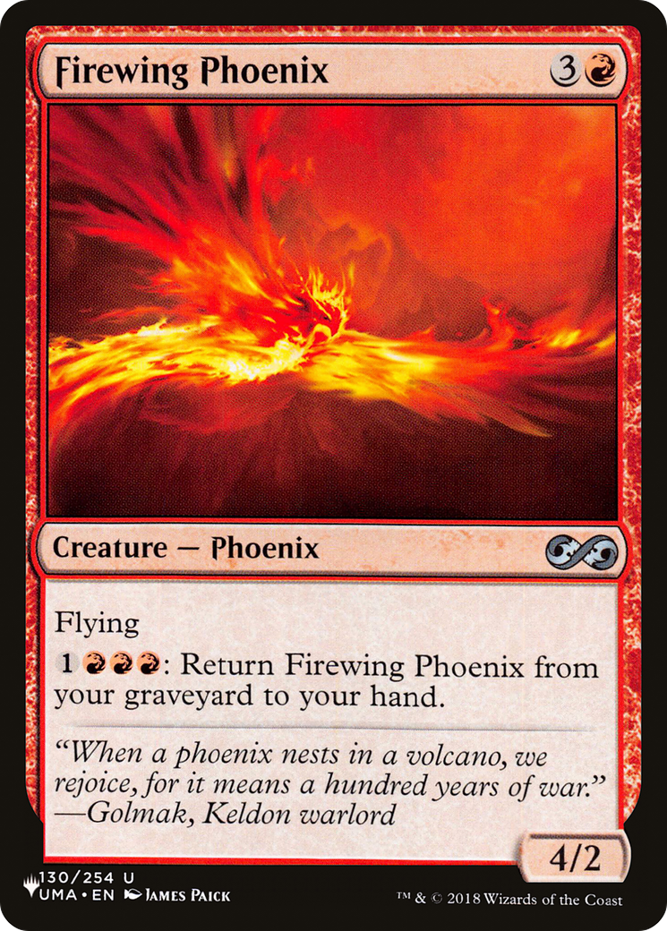 Firewing Phoenix [The List] | Good Games Cannington