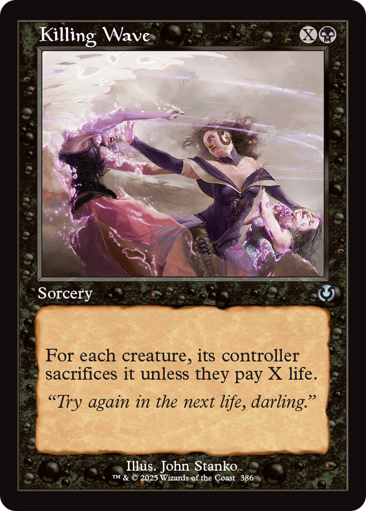 Killing Wave (Retro Frame) [Innistrad Remastered] | Good Games Cannington
