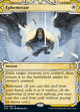 Ephemerate (Foil Etched) [Strixhaven: School of Mages Mystical Archive] | Good Games Cannington