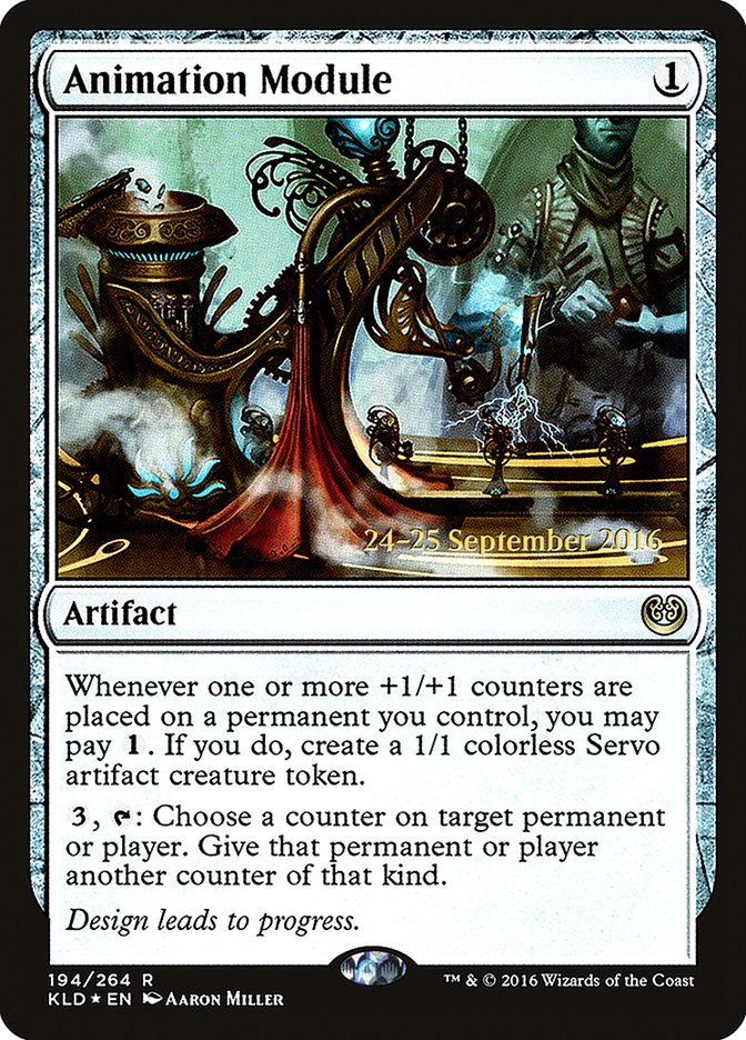 Animation Module [Kaladesh Prerelease Promos] | Good Games Cannington
