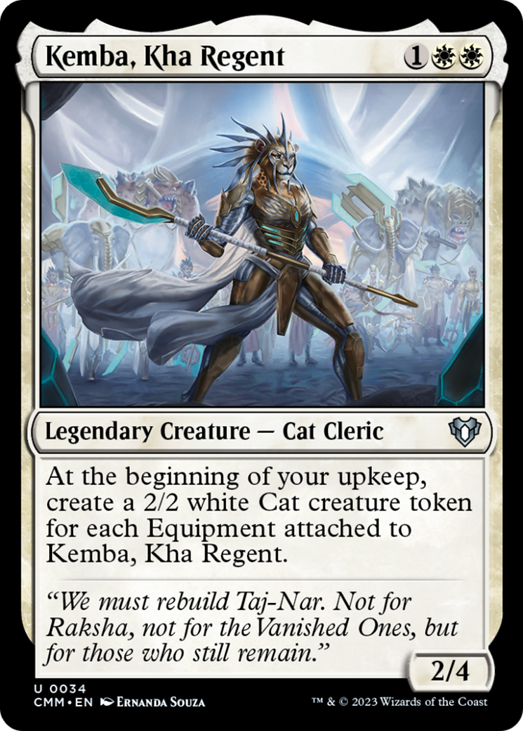 Kemba, Kha Regent [Commander Masters] | Good Games Cannington