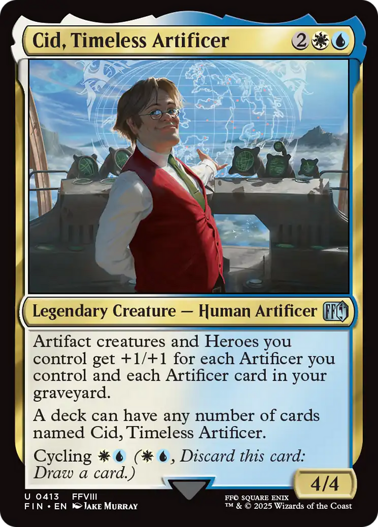 Cid, Timeless Artificer (0413) [FINAL FANTASY] | Good Games Cannington