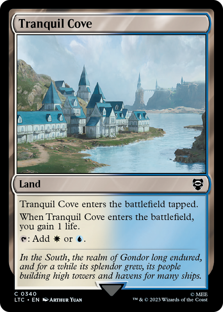 Tranquil Cove [The Lord of the Rings: Tales of Middle-Earth Commander] | Good Games Cannington