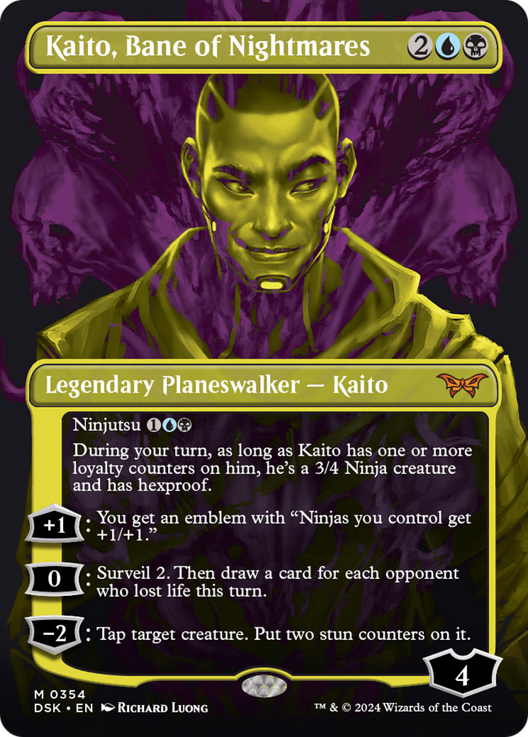 Kaito, Bane of Nightmares (Showcase) [Duskmourn: House of Horror] | Good Games Cannington