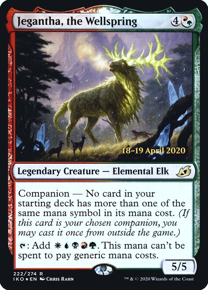 Jegantha, the Wellspring [Ikoria: Lair of Behemoths Prerelease Promos] | Good Games Cannington