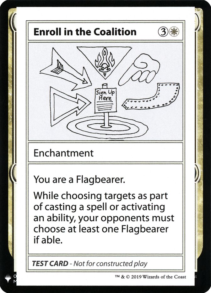 Enroll in the Coalition [Mystery Booster Playtest Cards] | Good Games Cannington