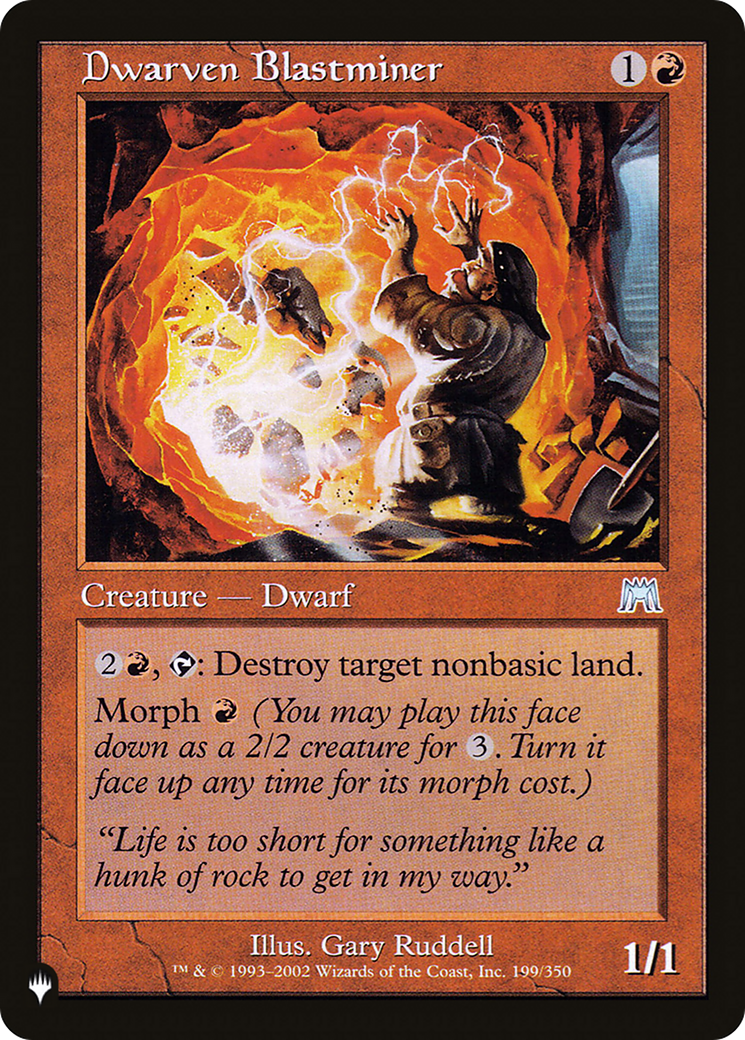 Dwarven Blastminer [The List] | Good Games Cannington