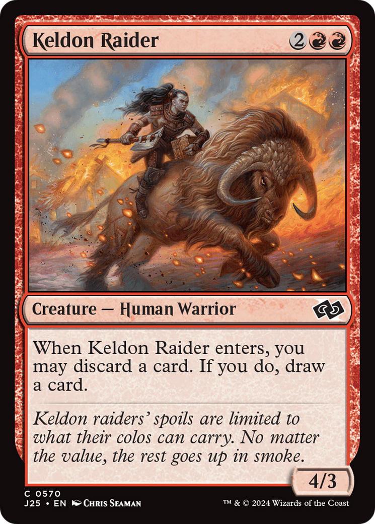 Keldon Raider [Foundations Jumpstart] | Good Games Cannington