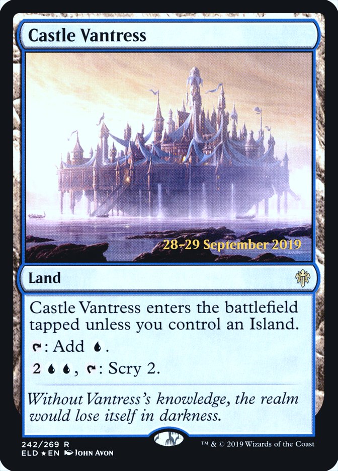 Castle Vantress [Throne of Eldraine Prerelease Promos] | Good Games Cannington