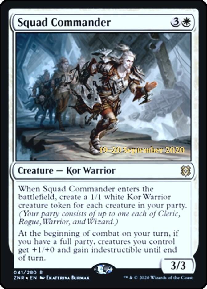 Squad Commander 41s/169 (Prerelease Cards)  - Foil | Good Games Cannington