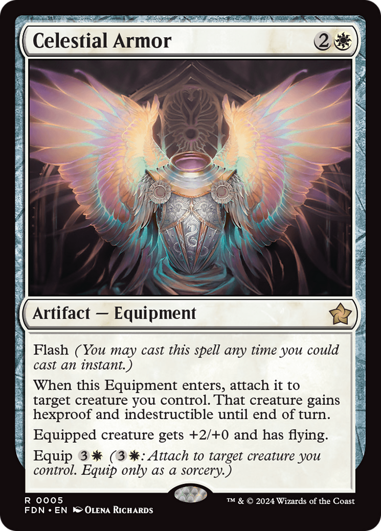 Celestial Armor [Foundations] | Good Games Cannington