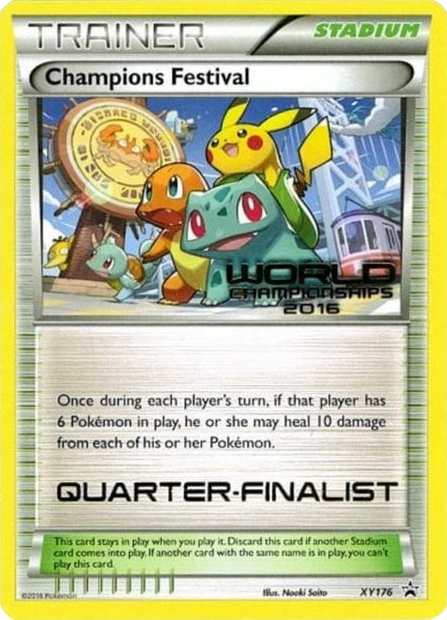 Champions Festival (XY176) (2016 Quarter Finalist) [XY: Black Star Promos] | Good Games Cannington