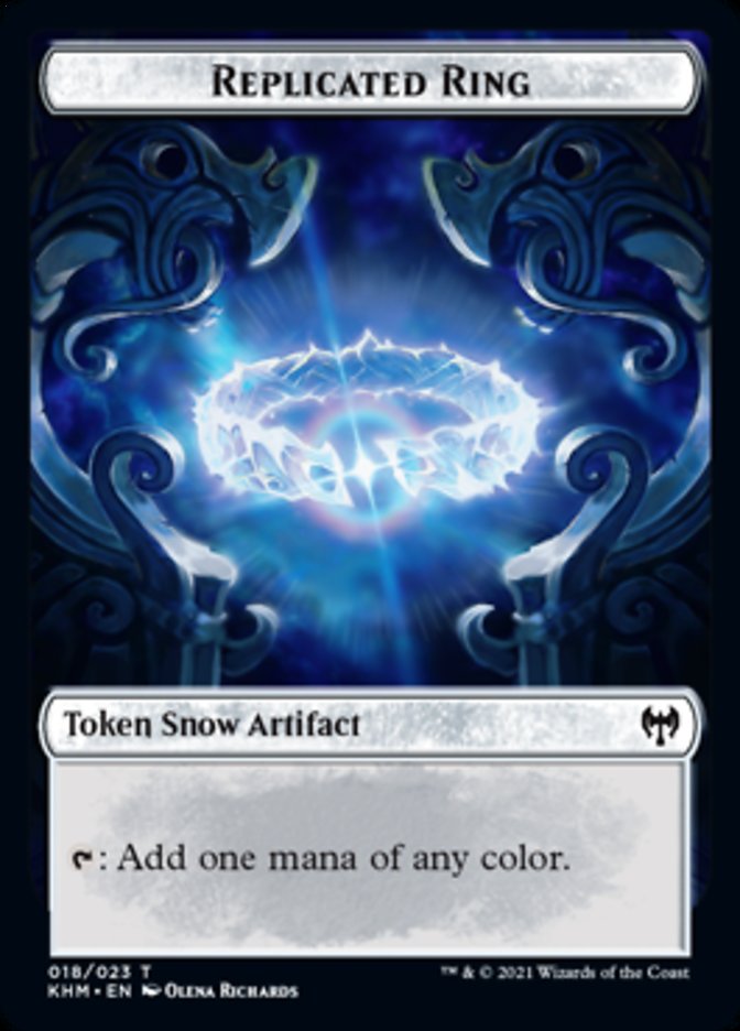 Replicated Ring Token [Kaldheim Tokens] | Good Games Cannington