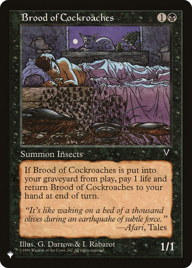 Brood of Cockroaches [The List] | Good Games Cannington