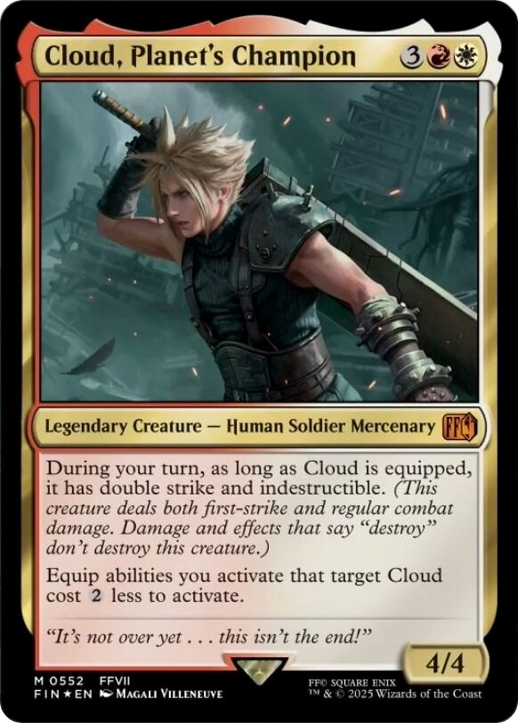 Cloud, Planet's Champion [FINAL FANTASY] | Good Games Cannington
