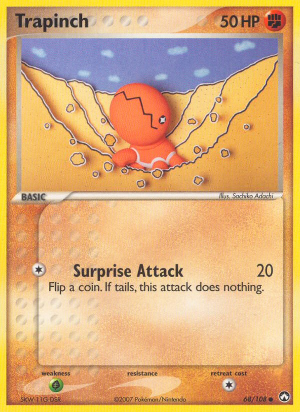 Trapinch (68/108) [EX: Power Keepers] | Good Games Cannington