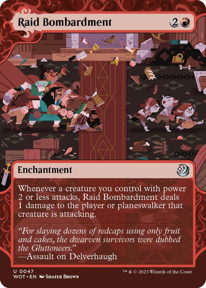 Raid Bombardment 47 (Wilds of Eldraine: Enchanting Tales)  - Showcase | Good Games Cannington