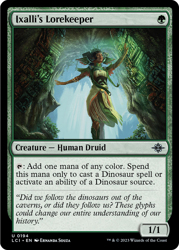 Ixalli's Lorekeeper [The Lost Caverns of Ixalan] | Good Games Cannington