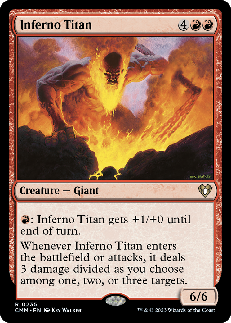 Inferno Titan [Commander Masters] | Good Games Cannington